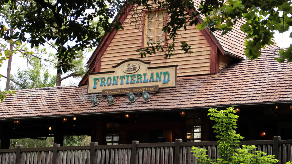 Magic Kingdom Frontierland Railroad Station